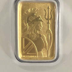 【英国王室造幣局製】ロイヤルミント 1g ゴールドバー 純金 24金（999.9）の画像