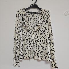 ✨新品✨ZARAレオパードブラウス