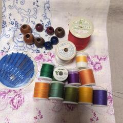 手芸用品　針　糸　袋物のパーツ　自宅保管中