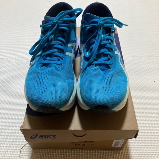   ASICS マジックスピード4（27.0cm／ブルー）箱あり・美品 