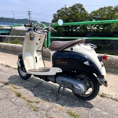 実働 YAMAHA Vino ビーノ 5AU 原付 スクーター 富山 ★外観割れあり ★現車確認可能 ★全国陸送手配可能 ★レストアベースの画像