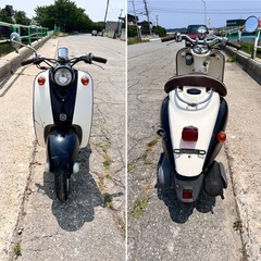 実働 YAMAHA Vino ビーノ 5AU 原付 スクーター 富山 ★外観割れあり ★現車確認可能 ★全国陸送手配可能 ★レストアベースの画像