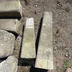 ウッドデッキ　基礎石　束石　　の画像