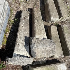 ウッドデッキ　基礎石　束石　　の画像