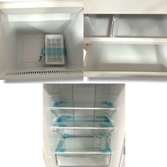 2024年製 AQUA アクア 冷蔵庫 201L 右開き 2ドア 幅53cm 一人暮し向け 引出し冷凍室 耐熱トップテーブル 静音省エネ  AQR-20R (W)の画像