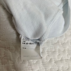 【差し上げます】半袖ロンパース＆帽子の画像