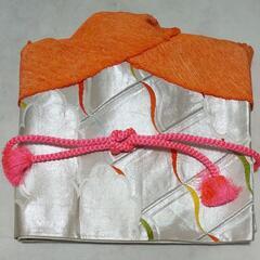 ★複数割★美品★袋帯(シルバー系、成人式など)の画像