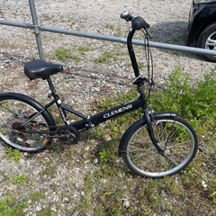 折りたたみ自転車　20インチ　ギア付き