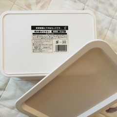 ◆収納ケース・つっぱり棒・たわし　4点まとめて！◆の画像