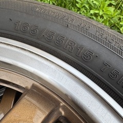 S-HOLD　S-7S 15インチ 4.5J 165/55R15 の画像