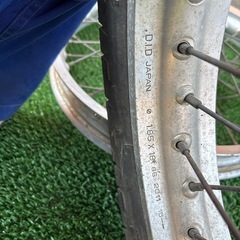バイク用前後アルミリムの画像