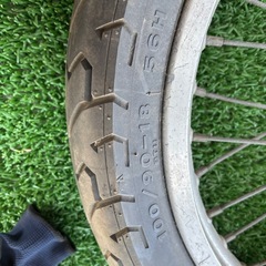 バイク用前後アルミリムの画像