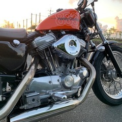 短期出品！スポーツスター　883　　リジスポ　ハーレー　スプリン...