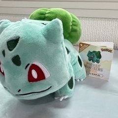 ぬいぐるみ⑦ポケモン　フシギダネ・ヒトカゲ・ピカチュウの画像