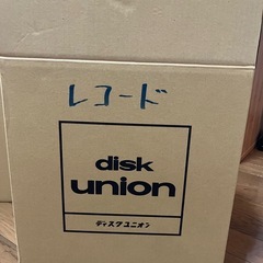LPレコード用
ユニオンロゴ入りダンボール(40枚収納サイズ)【中古】の画像