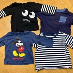【差し上げます】4枚セット ロングTシャツ