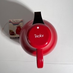 Tricolor 卓上保温ポット 赤 の画像