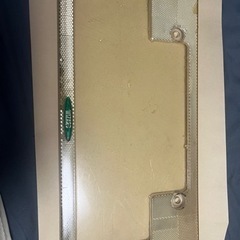 ウィザード　フレーム　ナンバーカバー　公道使用不可　観賞用　