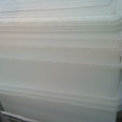 めだかや金魚や水生植物用に「ふたなし衣装ケース12個」の画像