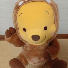 プーさんぬいぐるみ　いのししスタイル　ギガジャンボ　アミューズメ...