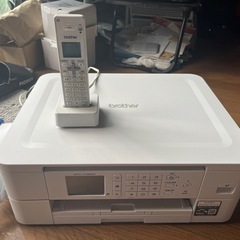 ブラザー工業 A4インクジェット複合機 (FAX/美品　電話機/...