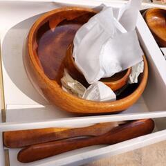 木製おしゃれ食器の画像