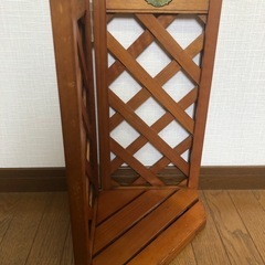 コーナーラック  ウッド調の画像