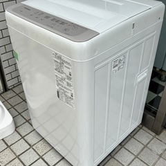 美品　Panasonic 洗濯機　NA- F60B15　6kg 2022年製の画像