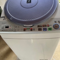 シャープ洗濯機ジャンク品　受け渡し完了しましたの画像
