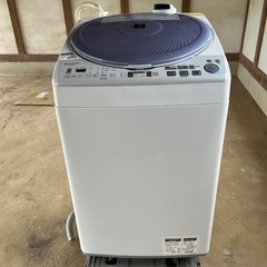 【ジャンク品】シャープ自動洗濯機　無料差し上げます