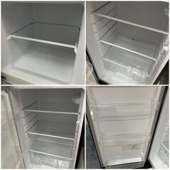 2022年製 高年式 冷凍冷蔵庫 【人気のブラック】TOHOTAIYO 138L 配送無料♬日時指定可能♡の画像