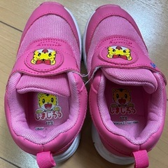 こどもちゃれんじ　しまじろう　はなちゃんの運動靴　17.0cmの画像