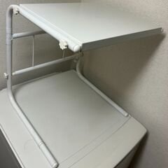 【省スペース】冷蔵庫上ラック