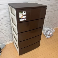 ウッドトップチェスト 衣装棚