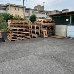 木パレットの画像