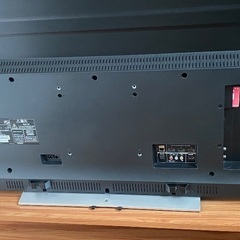 TOSHIBA 43インチテレビとBlu-rayレコーダーセットの画像