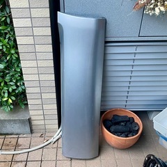 デリカD5 前期 純正 ドアガーニッシュ 左リア　シルバー