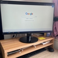(2点)Acerモニター 23.8インチ　＋モニター台 
