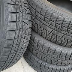 組み換え工賃込み❄️バリ山スタッドレス195/65R15ヨコハマ中古タイヤ4本セット　　　　(YH1R)の画像
