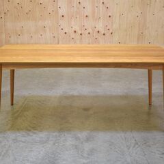 【ヤ取終了7/12】≪zyt2241ジ≫ 大塚家具 ダイニングテーブル シネマ 幅180cm DT CINEMA 北欧風デザイン/おしゃれ/4人用/IDC大塚/中古家具/宮城県仙台市 70602-02の画像