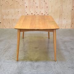 【ヤ取終了7/12】≪zyt2241ジ≫ 大塚家具 ダイニングテーブル シネマ 幅180cm DT CINEMA 北欧風デザイン/おしゃれ/4人用/IDC大塚/中古家具/宮城県仙台市 70602-02の画像