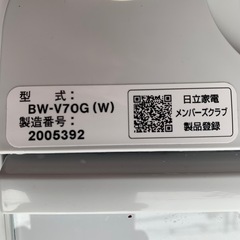洗濯機　【美品】　2022年製　小倉北区　西小倉の画像