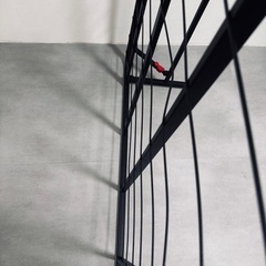 シングルベットフレーム＋三つ折りマットレスの画像