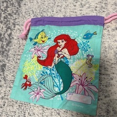ディズニープリンセス お手さげカバン 上靴入れ 布団入れの画像