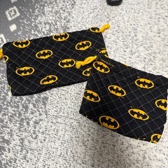 バットマン コップ袋 お弁当箱入れ 巾着袋