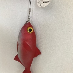 鮮魚　ストラップ（未使用）の画像
