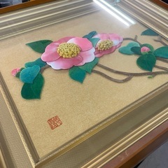 押し絵　花