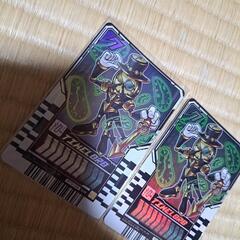 仮面ライダーケミーカードSR二枚セットの画像