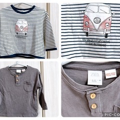 ZARA GUなど　ロンT 5枚セットの画像