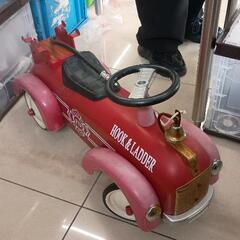 0608-258 HOOK＆LADDER 消防車型乗り物おもちゃ...